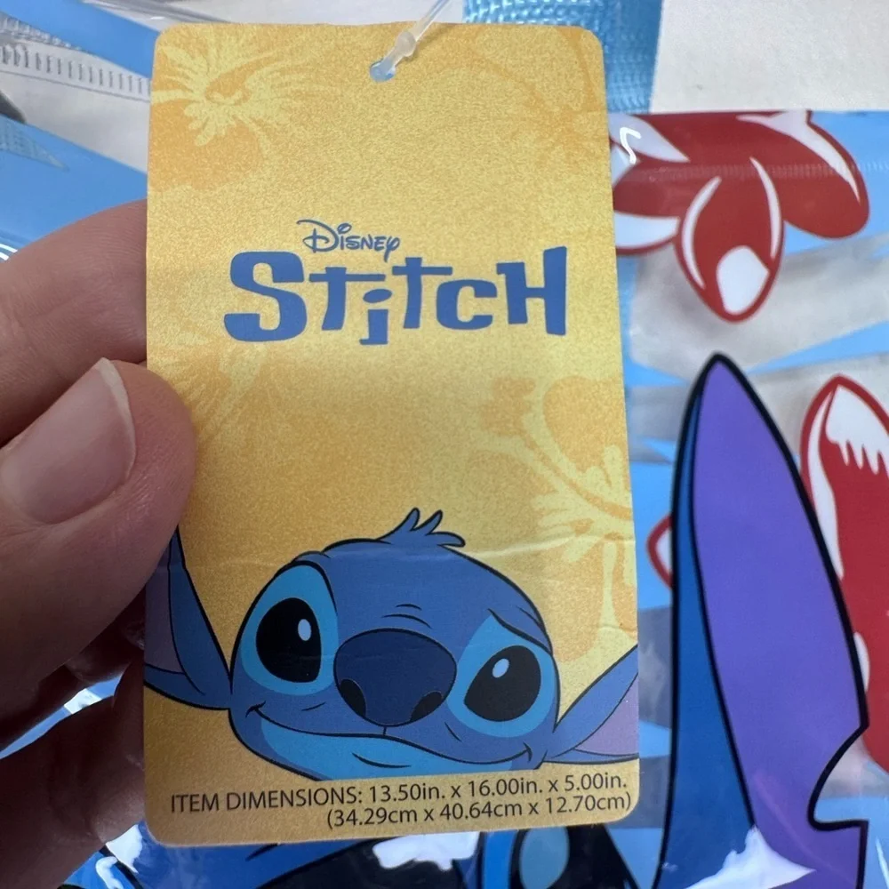Disney .Red and blue umbrella .
